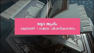 വെളിച്ചം റമദാൻ 2021 - റമദാൻ 21 -സൂറ: തഹ്രീം  08 മുതൽ 12  വരെയുള്ള ആയത്തുകളുടെ വിശദീകരണം