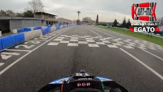 Championnat Kart-maX - Saison 15 - GP6 - Course 2 - Groupe B - Grimaud  (Var). Piste Mouillée