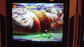 SFA3   ①ニットリュウ　VS　火澄サガット  (NITTO) vs (HIZUMI)    2017.6 STREET FIGHTER  Alpha3 (60fps)