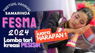 FESMA 2024,  [16] juara harapan 1 lomba tari kreasi pesisir, sanggar tari BSBI