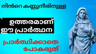 നിൻറെ കണ്ണുനീരിനുള്ള ഉത്തരമാണ്  l Kreupasanam powerful prayer l miraculous prayer