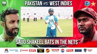 🔊🔛 Saud Shakeel, Pakistan's Leading Run-Getter in WTC 2023-25, bats in the nets | PCB | MA2A