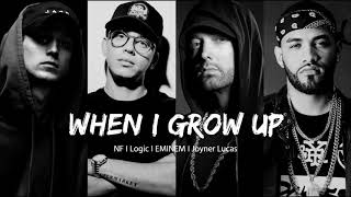 NF   When I Grow Up Ft  Logic, Joyner Lucas & Eminem Belal Remix