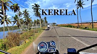 KOCHI TO VARKALA CLIFF BEACH(Kerela) ON HIMALAYAN BIKE || FOOTBALL ⚽️