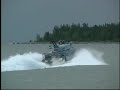 swedish navy shooting with amos from combat boat 90h