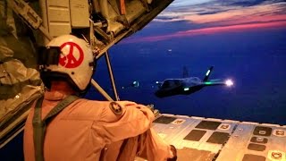 Aerial Refuel Mission – F35 Lighting II And KC-130J