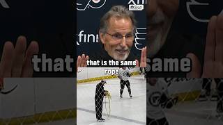 Torts takes that rope with him everywhere 🤣🏒 #flyers