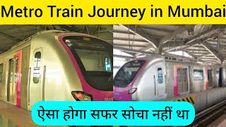 Metro Train Journey in Mumbai | Versova Ghatkopar Metro Line | Complete A to Z Information