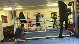 Behind the scenes Boxing Photoshoot