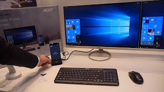 Windows 10 Continuum with Acer Liquid Jade Primo Premium Pack on Qualcomm Snapdragon 808