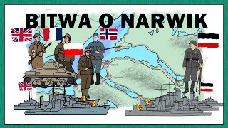 Bitwa o Narwik ⚔️ Historia największej bitwy kampanii norweskiej! Battle of Narvik