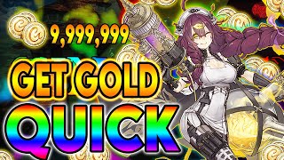 HOW TO FARM GOLD FAST!! GOLD MADE EASY GUIDE!! l SINoALICE GLOBAL