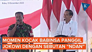 Momen Jokowi Tersenyum Dipanggil \