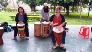 嬉班子 江鳥 Fablan solo djembe