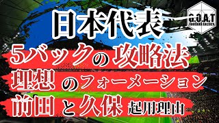 解説！理想のフォーメーションや5バックの攻略法とは！【切り抜き】