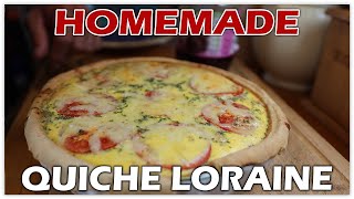 Cooking Aboard - How To Make A Beautifully Moist Quiche Lorraine On A Narrowboat