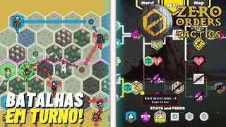 ZERO ORDERS TACTICS! - ESTRATEGIA EM TURNOS! - GAMEPLAY PR BR