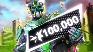 Unlocking The 100k Dmg Caustic Prestige Skin in One Day!