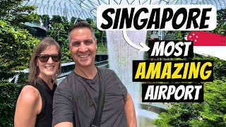 SINGAPORE Airport -  Spending 11 Hours Exploring The Best Airport in the World? Singapore to Seattle