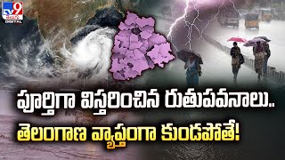 పూర్తిగా విస్తరించిన రుతుపవనాలు.. తెలంగాణ వ్యాప్తంగా కుండపోతే! - TV9