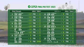 20231103_JLPGA 最終プロテスト 第4日