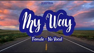 My Way - Frank Sinatra FEMALE Key Karaoke No Vocal