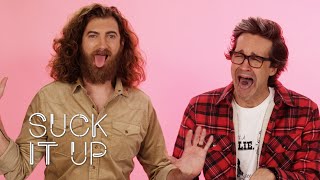 Good Mythical Morning's Rhett And Link Cry In Pain In This Sour Candy Challenge