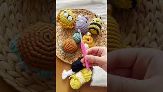 Arı Gookie örgü kitinin içerisinde neler var?  #crochet #amigurumi #örgü