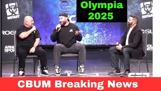 CBUM & Hanny Rambod😯Interview Arnold Classic 2025