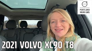 2021 Volvo XC90 Recharge Plug-In Hybrid T8 Inscription / Quick Walkaround with Heather