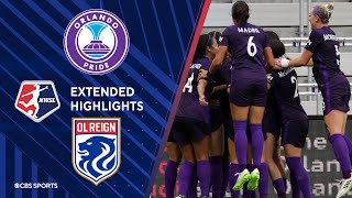 Orlando Pride vs. OL Reign: Extended Highlights | NWSL | CBS Sports Attacking Third