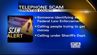 Prentiss County sheriff issues warning over scam calls
