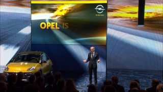 Opel Press Conference Geneva Motor Show 2014