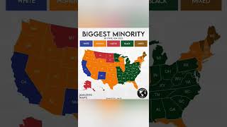 BIGGEST MINORITY BY STATE!