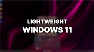 A Lightweight Windows 11? - Nexus LiteOS 11