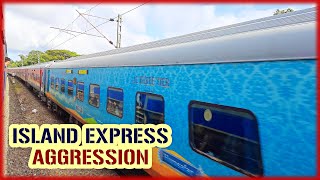 Kanyakumari bound Island Express breezes MEMU @ MPS