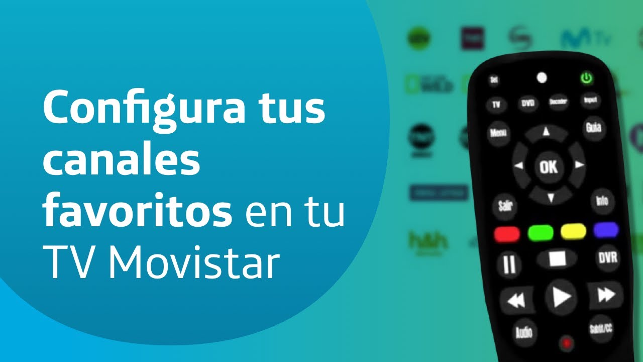 Configura Tus Canales Favoritos En Tu TV Movistar - YouTube