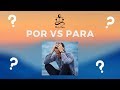 5 Minute Spanish!  ¡Por vs Para!