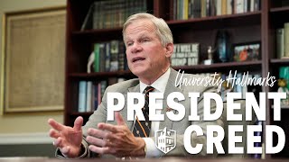 President Creed Message | University Hallmarks