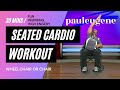 Fun Seated Cardio Aerobic Exercise | Wheelchair Fitness | Chair Workout | 30 Minutes