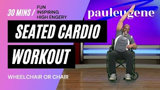 Fun Seated Cardio Aerobic Exercise | Wheelchair Fitness | Chair Workout | 30 Minutes