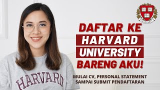 Daftar Harvard University Bareng Aku!