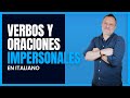 Verbos, expresiones y palabras IMPERSONALES en ITALIANO