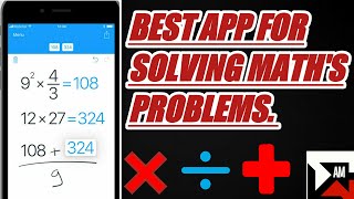 Maths Calculator App Androidmanager Problemssolver