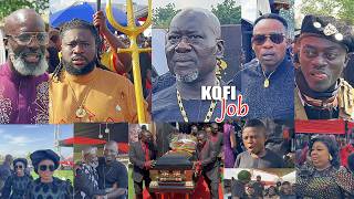 Best Road Contractor-Kofi job-Breaks Down In Tears At His Late Fada-in-law Funeral-Ajagurajah-Lilwin
