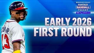 Projecting the 2026 FIRST ROUND! Where to Rank Ronald Acuña? | Fantasy Baseball Advice