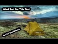 ⚠️❗️WILD AND WINDY TESTING CAMP | CHEVIOT BRUTALITY | FIREMAPLE SHELTER | FLEXTAIL MAX PUMP |