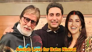 Amitabh Bachchan Love Bahu Nimrat Kaur after Aishwarya's Divorce Sends Hand Written Note \u0026 Flowers