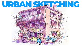 6 tips to improve your URBAN SKETCHING!