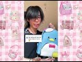 💗👛 pack my bag sanrio unboxing tiktok compilation 👛💗